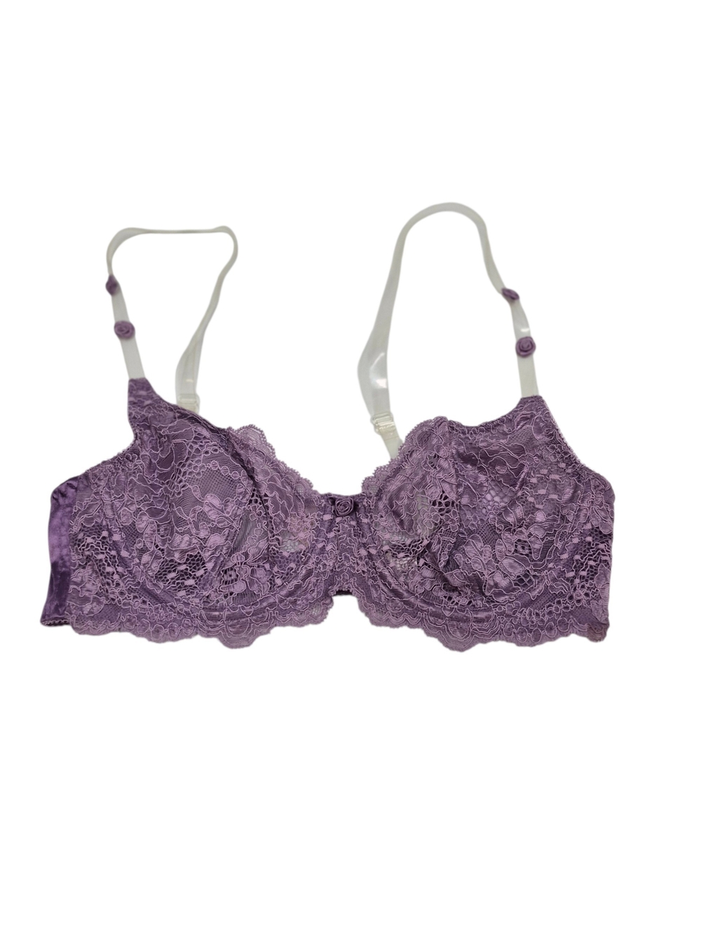 New Victoria's Secret Lace Underwire Bra Women's Size 36B Lavender